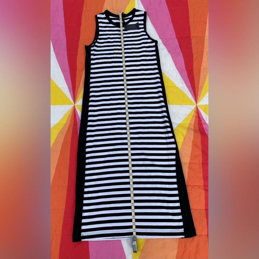 Rag& Bone Black Stripe Brit Dress, Size XS